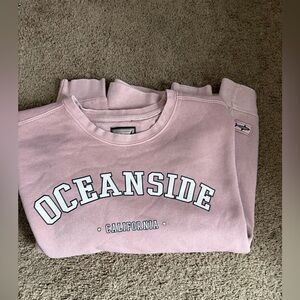 Pink Oceanside Sweatshirt